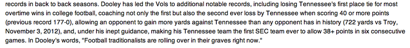 Illustration for article titled Derek Dooley Done At Tennessee